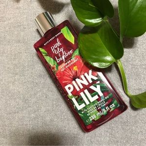 BBW Pink Lily & Bamboo shower gel
